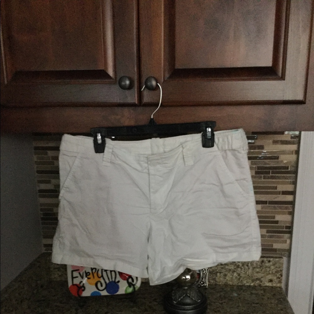 White London Jean shorts